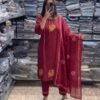 Launching New Designers Kurti With Pant With Dupatta Set