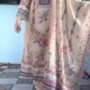 Elegant Floral Muslin Suit Set