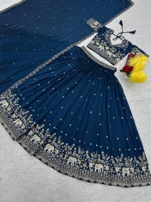 Alternative view of AK Creation is Launching New Festival Lehenga Choli