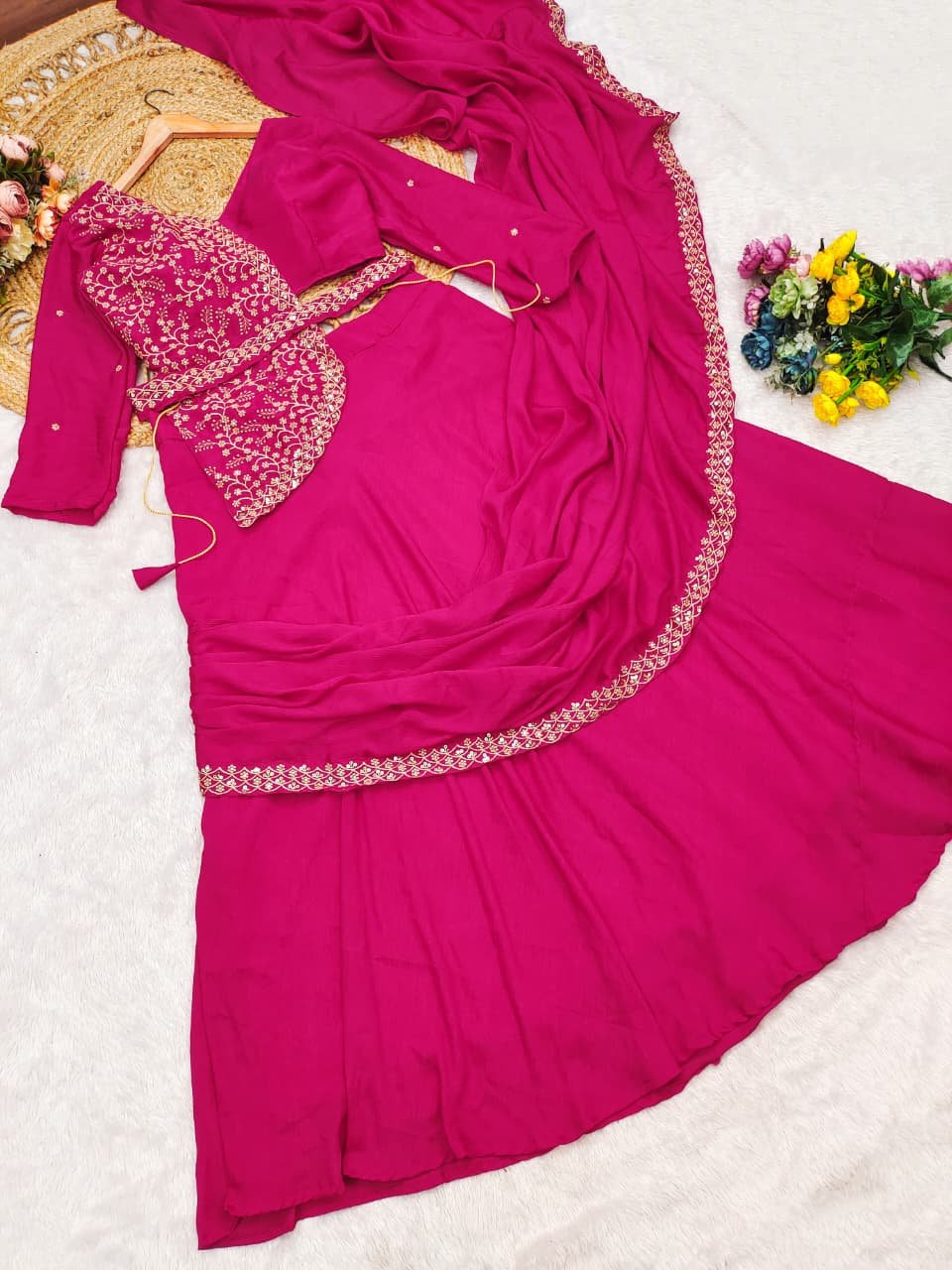 New Ready-to-Wear Drape Lehenga Saree Launch - Image 2