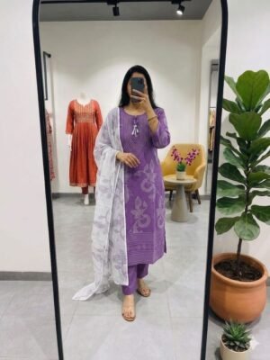 KURTI -WITH MIRROR WORK