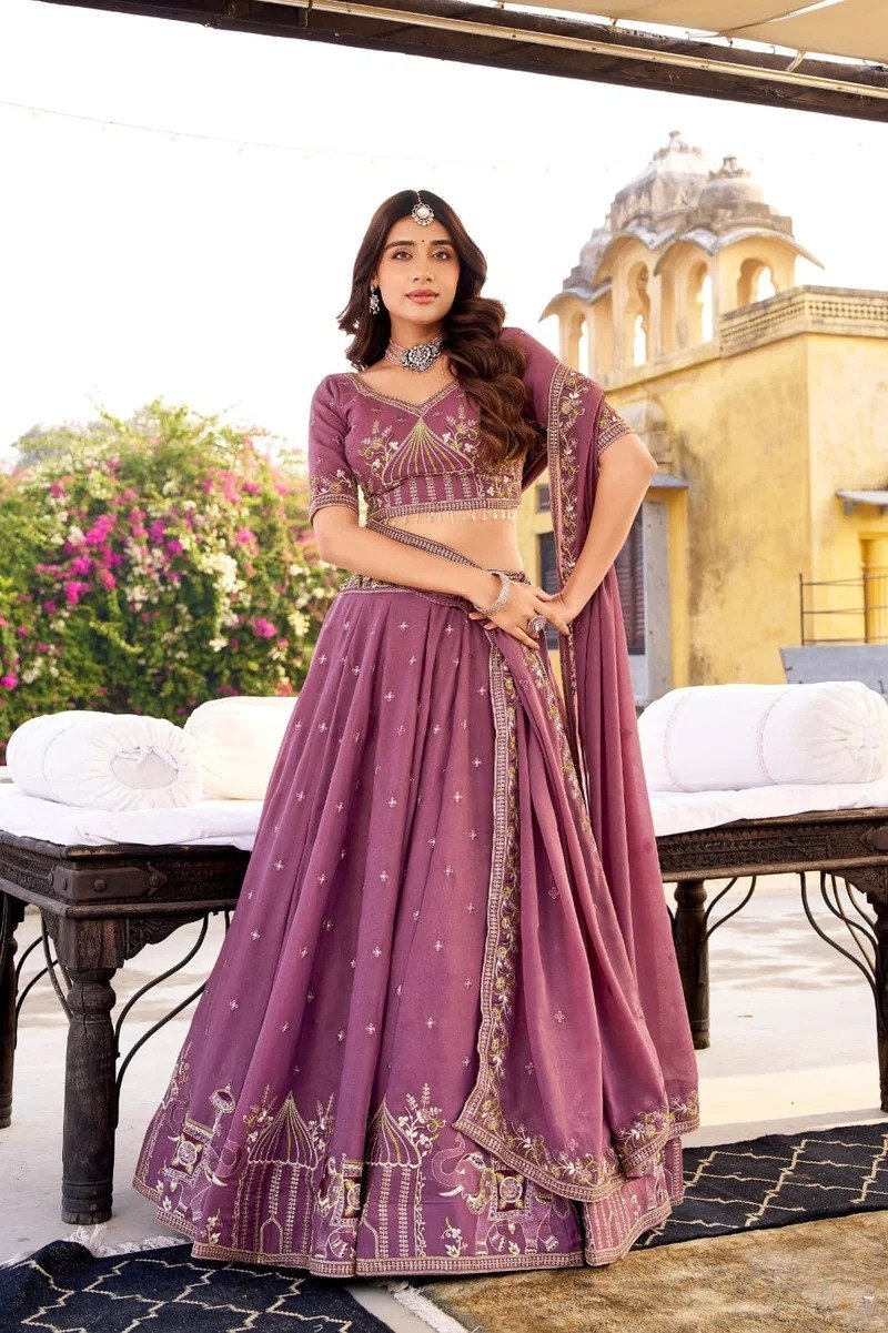 Today We are Launching Exclusivel Heavy Party Lehenga Choli With Designer Wear Collection