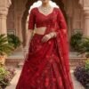 Lehenga work-Embroidery Sequins Work With Cancan & Canvas Patta