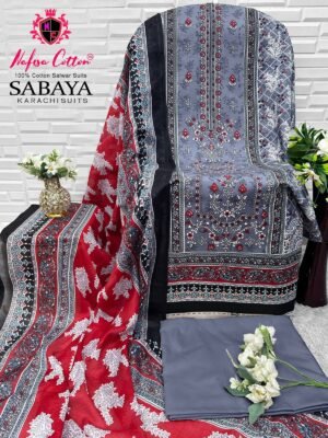 Alternative view of Launches its New Catalog: SABAYA KARACHI SUITS