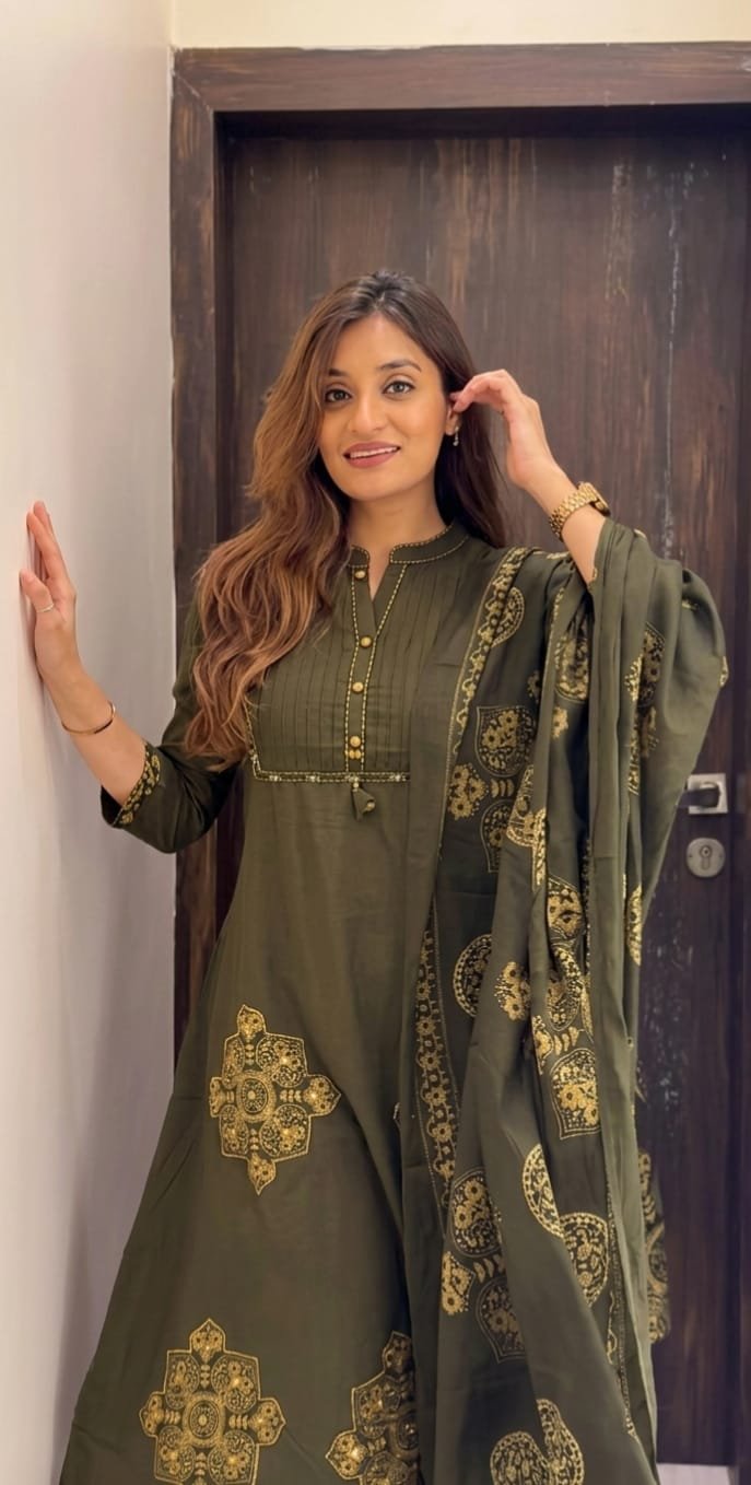 New Launching Premium Jaipuri Soft Cotton 3 Psc Set - Image 3