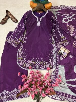 Alternative view of ENHANCE THE BEAUTY OF YOUR WARDROBE WITH THIS NEWLY LAUNCHED KURTI & PLAZZO SET