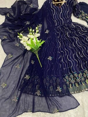 Alternative view of LUNCHING NEW ĐĚSIGNER PARTY WEAR LOOK NEW  COLOURS