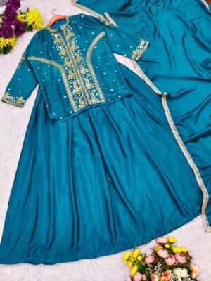 Alternative view of Royal IndoWestern Designer Lehenga Set