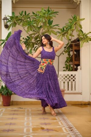 AK Creation is Launching Navratri Special Gamathi Work Gown