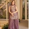 Launching New Designer Party Wear Look Top , Sharara plazzo and Dupatta