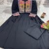 Designer heavy kurti pent set in premium cotton febric