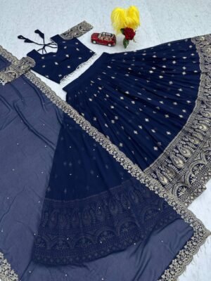 Alternative view of AK Creation is Launching New Festival Lehenga Choli