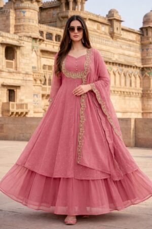 kurti,Lahenga,Dupataa-Vichitra Silk