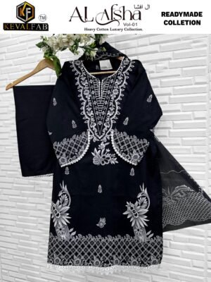Alternative view of AL AFSHA VOL-01 LUXURY HEAVY COTTON READYMADE COLLECTION