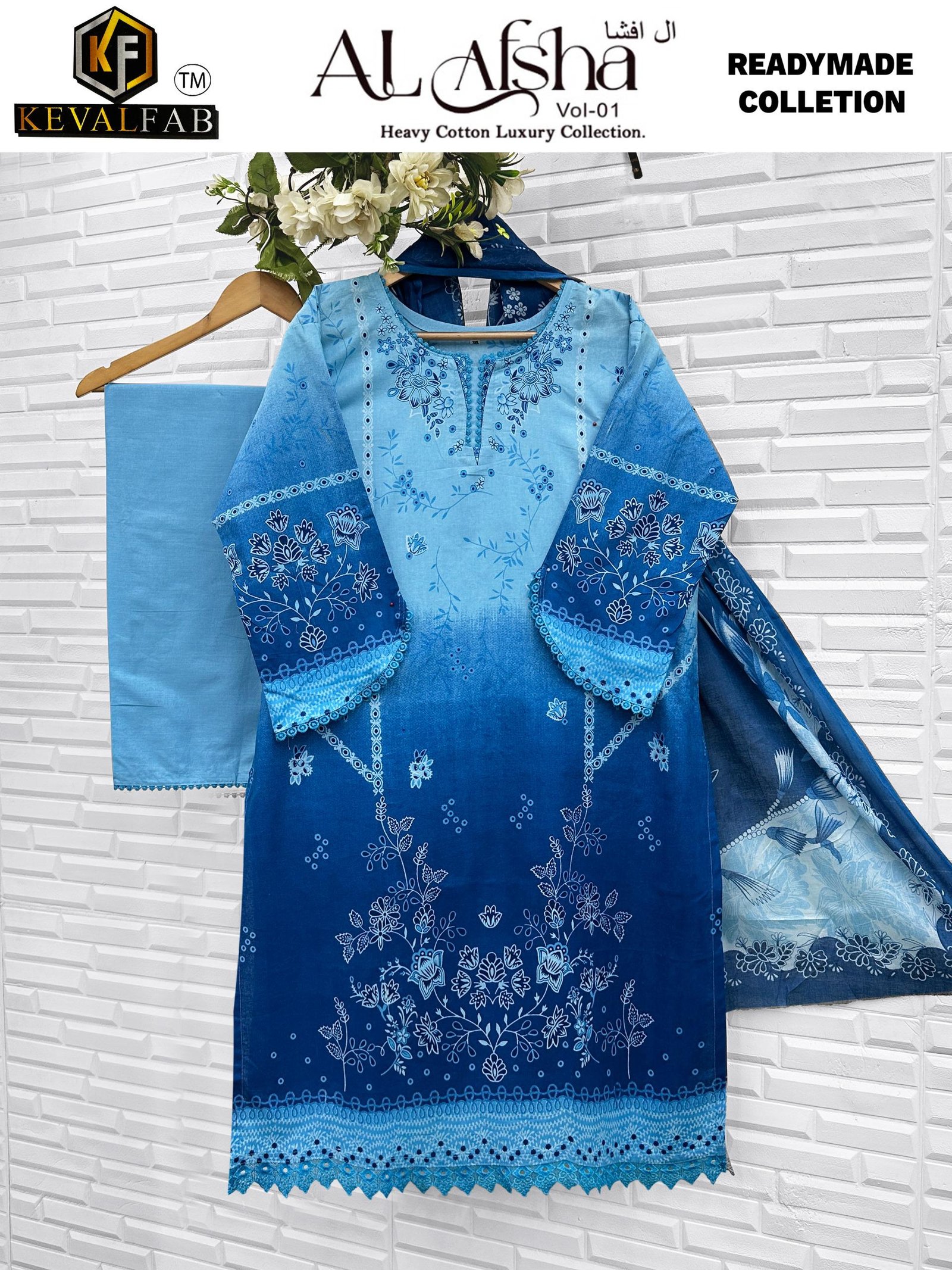 AL AFSHA VOL-01 LUXURY HEAVY COTTON READYMADE COLLECTION - Image 3