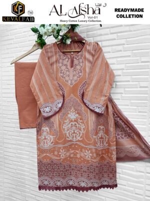 AL AFSHA VOL-01 LUXURY HEAVY COTTON READYMADE COLLECTION