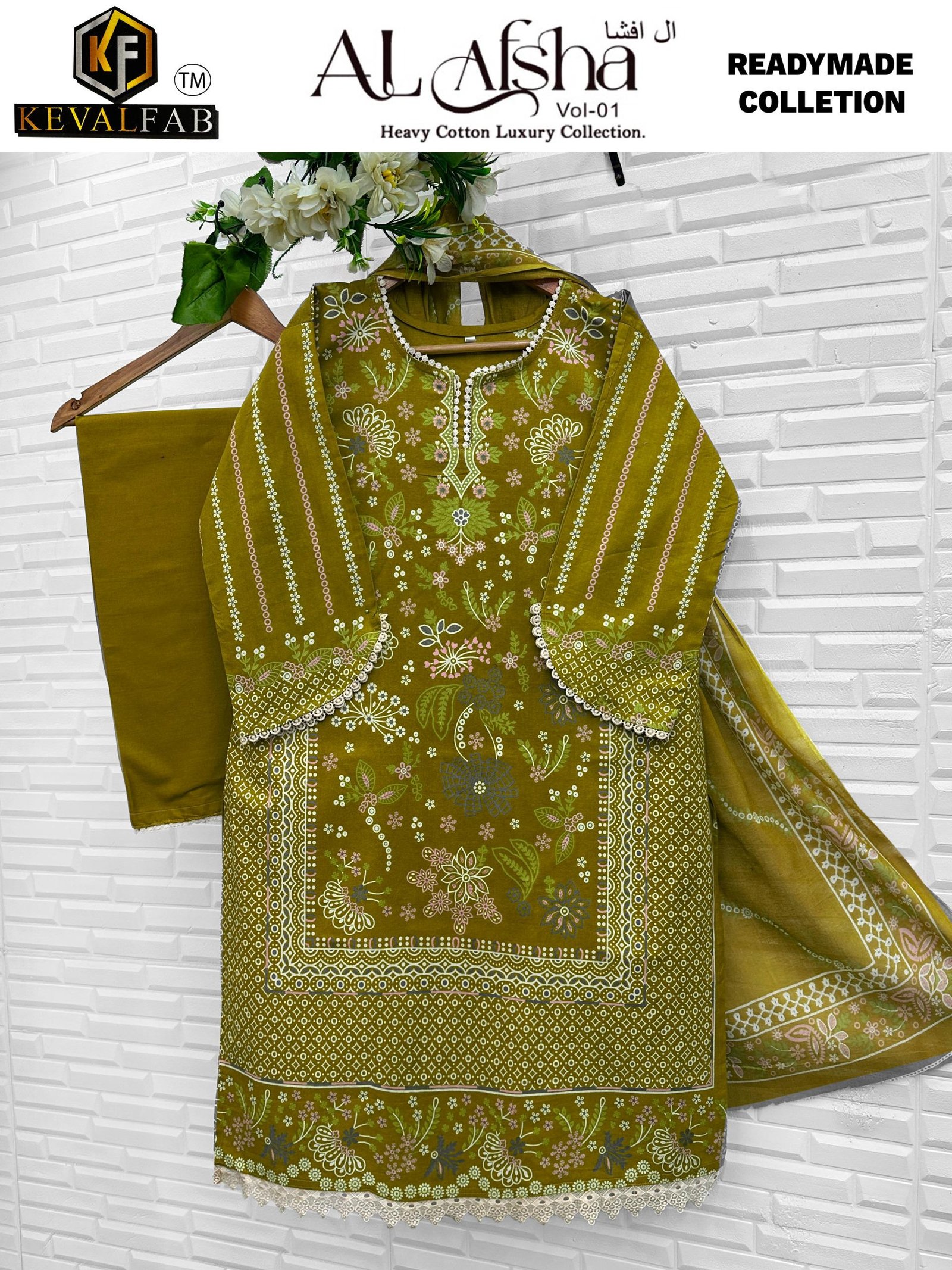 AL AFSHA VOL-01 LUXURY HEAVY COTTON READYMADE COLLECTION - Image 6