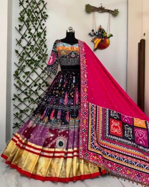 Alternative view of AK SERIES PRESENTING NEW  TRENDING NAVRATRI  SPECIAL CHANIYA CHOLI