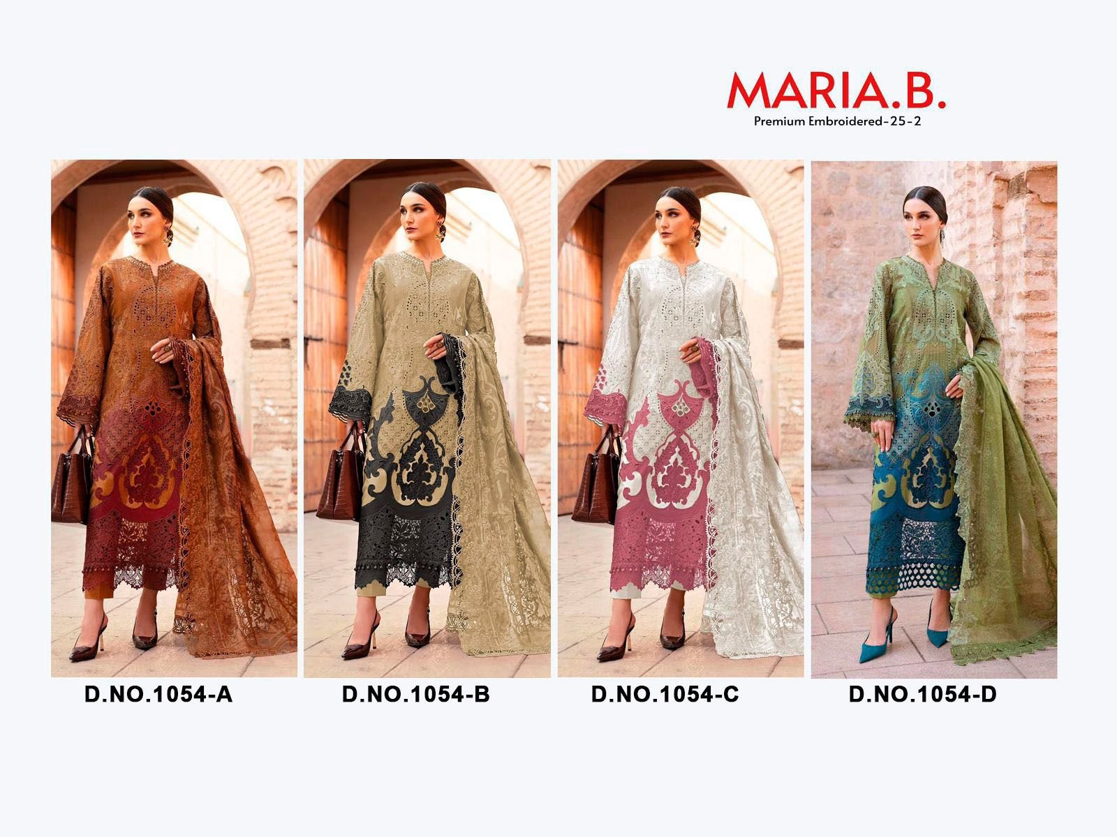 Hit Deisgn of Maria B Premium Embroidered 25-2 FLORENT - Image 5