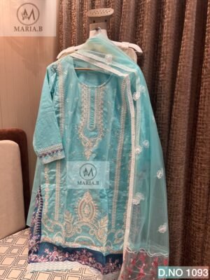 FULL STITCHED COTTON TOP WITH HEAVY EMBROIDERY WORK