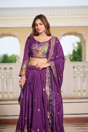 Alternative view of AK Creation is New Launching Festival Lehenga Choli