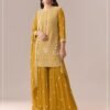 Faux Georgette with Heavy Embroidered Beads + 3mm Sequence