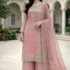 PRESENTING 3 PIECE STYLISH TOP DUPATTA WITH BEAUTIFUL PLAZZO