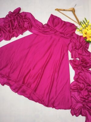 Alternative view of One More Super Hit Party Wear Gown With Different Style Design Launch
