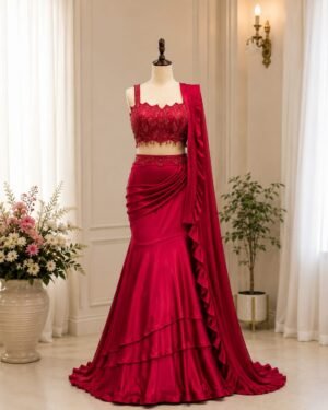 Alternative view of TRENDING DESIGNER LEHENGA SAREE COLLECTION