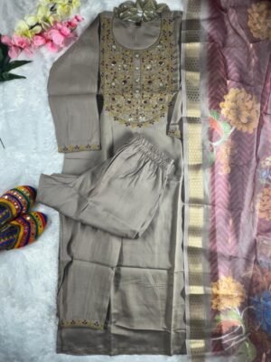 Launching New Designers Kurti Pent Dupatta Set