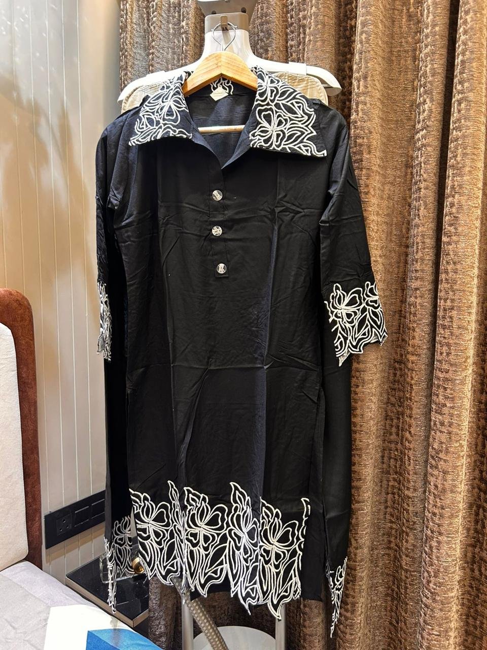 Material rayon wid embroidery - Image 4