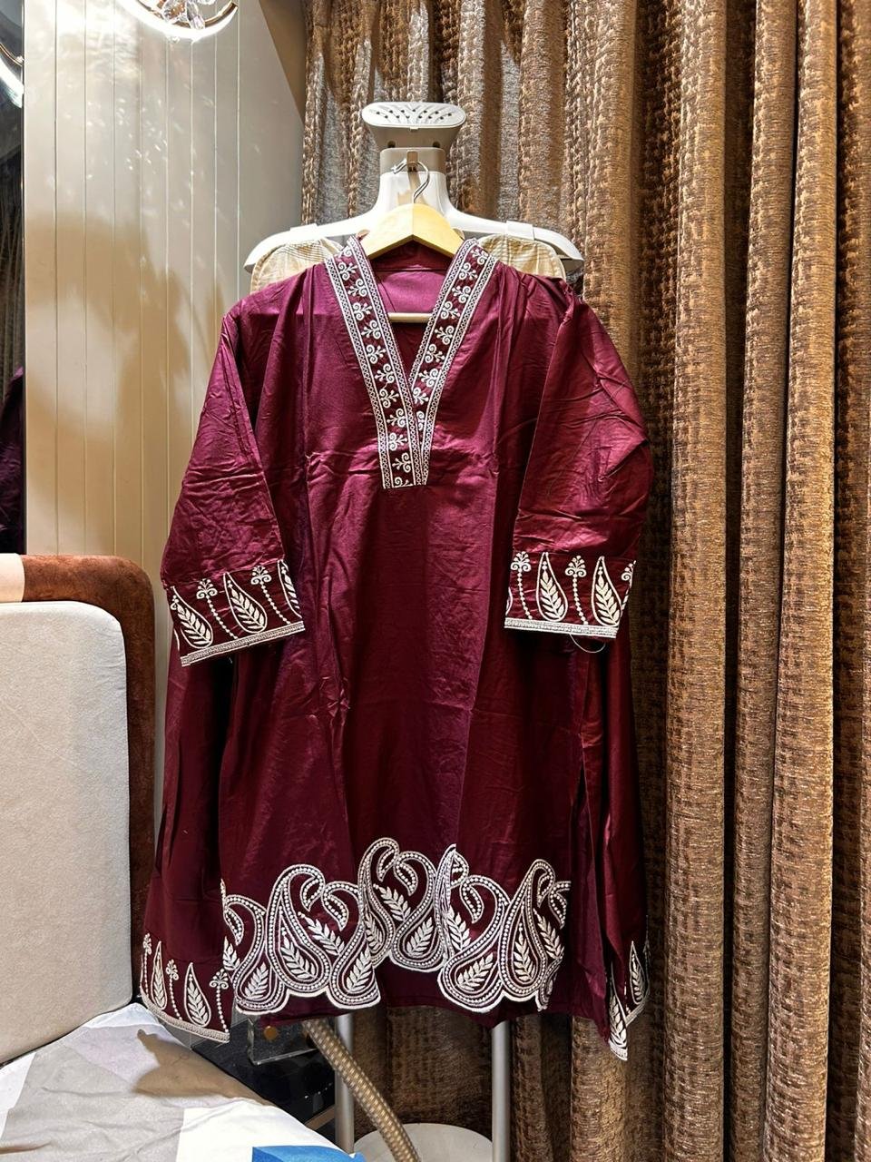 Material rayon wid embroidery - Image 7