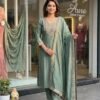 Must-Have Ethnic Wear: Flamingo Silk Set 🔥Looking for comfort and style? Our latest "Flamingo" design is crafted from luxurious Flamingo Silk, perfect for any occasion.