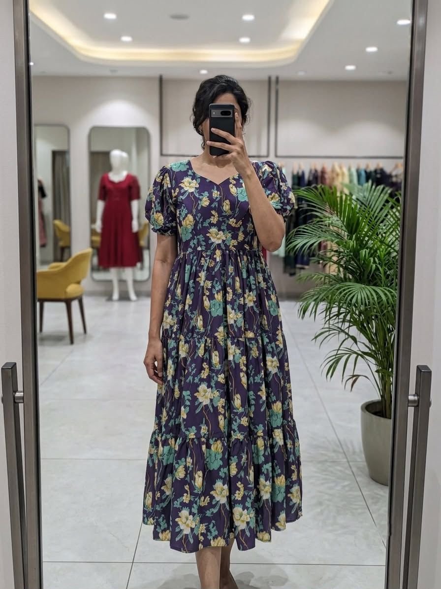 Introducing Our Soft Cotton Maxi! Crafted with soft fabric, it’s your go-to outfit for twirling at any celebration. Embrace elegance and grace effortlessly. - Image 7