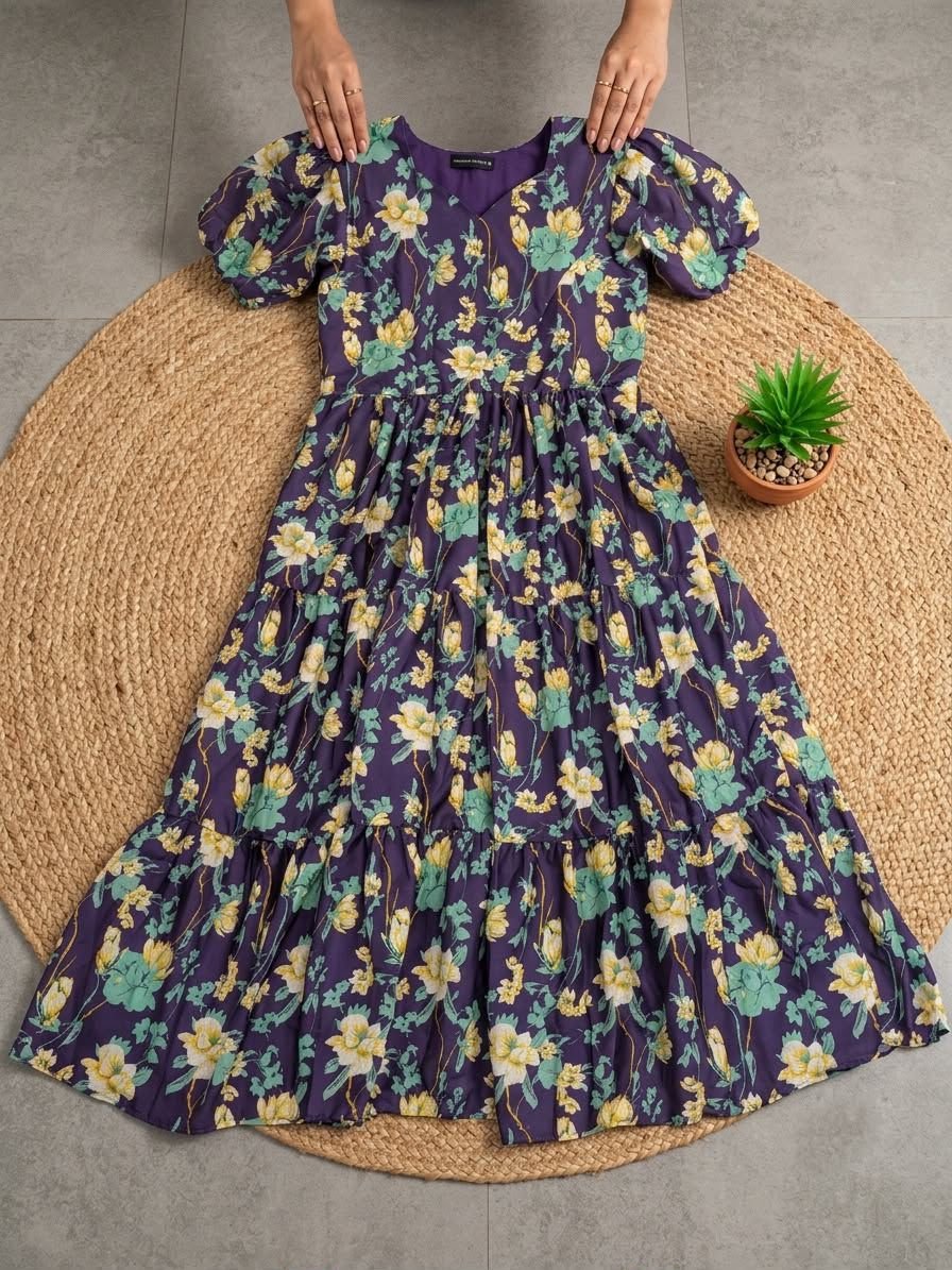 Introducing Our Soft Cotton Maxi! Crafted with soft fabric, it’s your go-to outfit for twirling at any celebration. Embrace elegance and grace effortlessly. - Image 8