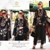 Heavy embroidered cambric cotton beautiful semi stitched suits with beautiful emb.
