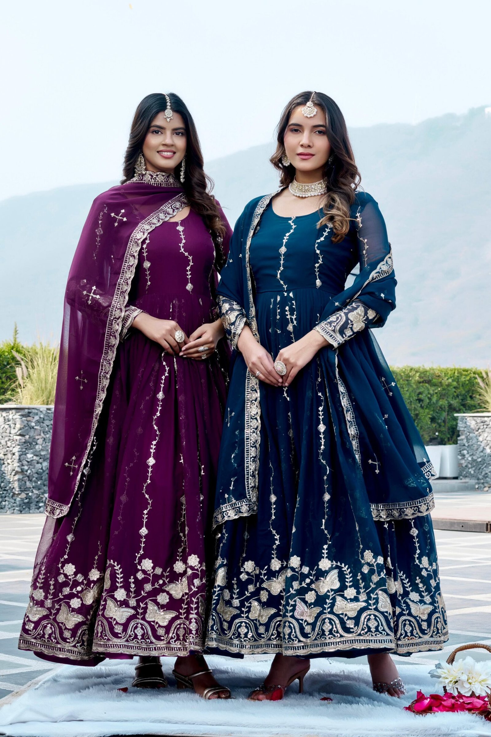 AK Creation is Launching New Festival Long Gown & Duptta - Image 5