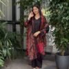 Today We are Launching Exclusively  Festive & Party Wear Heavy Muslim Cotton With Heavy Digital Print With Embroidery Sequence Work Patch With Top-Bottom And Dupatta Set Fully Stitched Ready To Wear