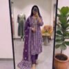 Morgan Sequence Silk Digital Print Kurti With Pant With Dupatta