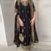 Presenting New Premium Collection With Embroidery And Sequence Worked Top-Bottom And Dupatta Set Fully Stitched Ready To Wear