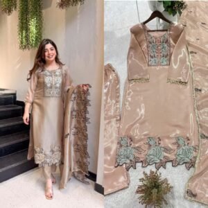 THIS WEDDING SEASON, TRY OUR DESIGNER EMBROIDERED CUT WORKED SUIT ⁠