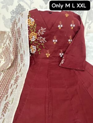 Alternative view of Look Straight Out Of a Dreamy Movie Set as  you turn around and walk in this elegant flaired suit ! The perfect of traditional wear*