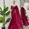 Looking some one for this same colour beautiful Designer Saree on Faux Georgette Febric with Thred & Sequnce work and blouse on Mono Benglori Silk Febric with Thred & Sequnce work.