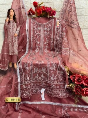 Alternative view of ORGANZA EMBROIDERED