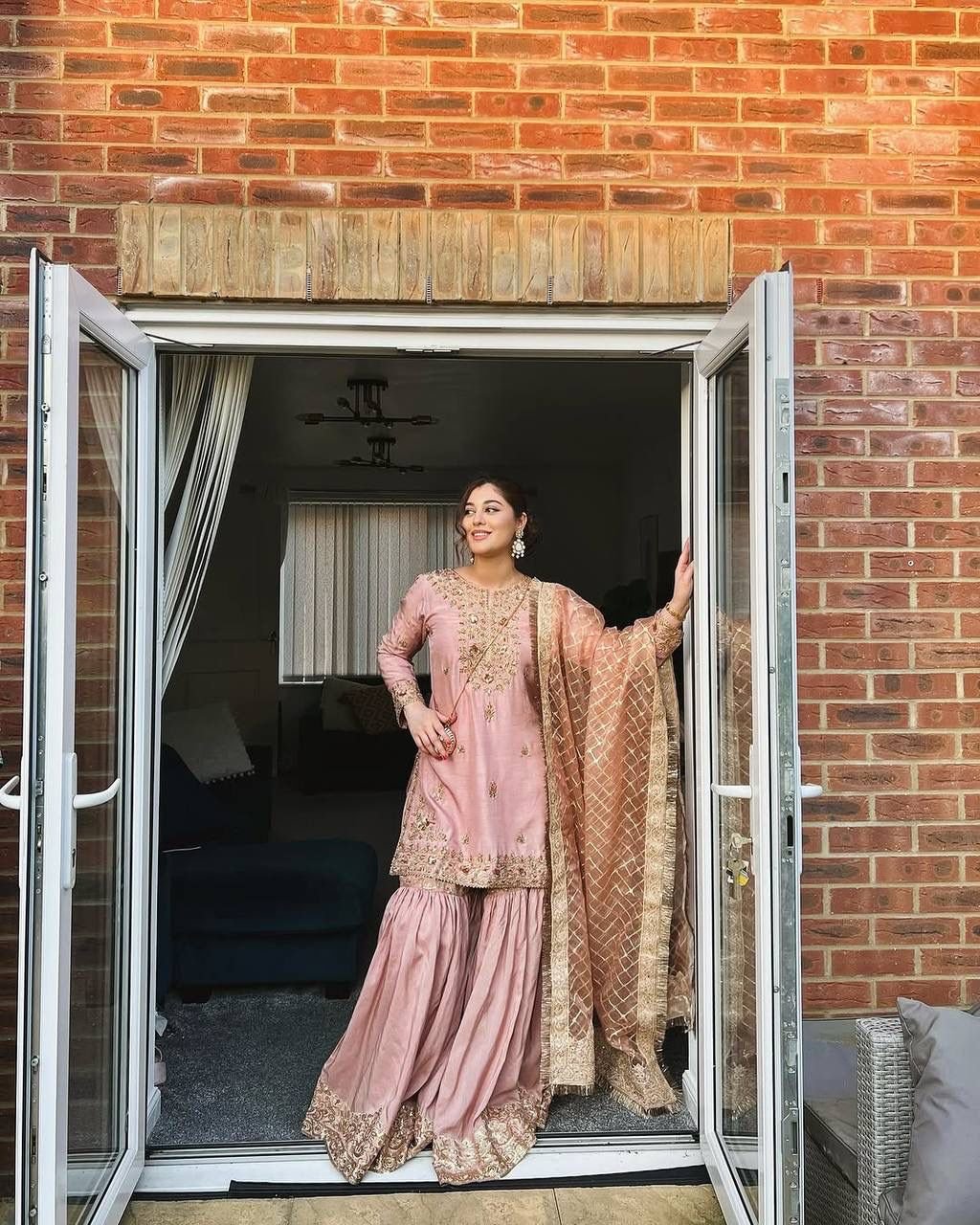 ENHANCE THE BEAUTY OF YOUR WARDROBE WITH THIS NEWLY LAUNCHED KURTI & SHARARA