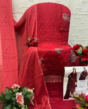Alternative view of COTTON WITH CHIKANKARI EMBROIDERED