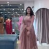 AK LUNCHING NEW ĐĚSIGNER PARTY WEAR LOOK  GOWN WITH EMBROIDERY  WORK