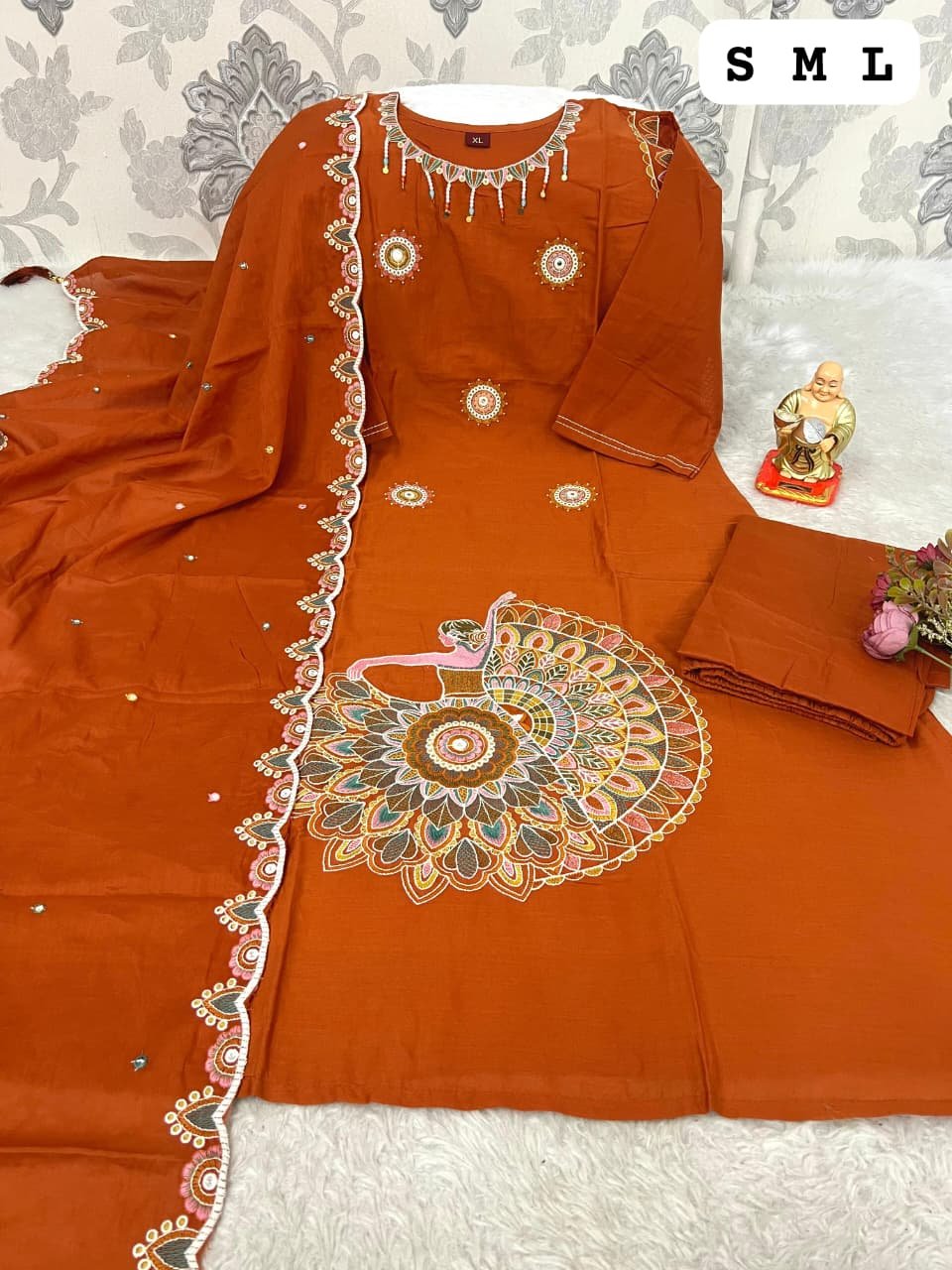 STUNNING COTTON ETHNIC SET – NEW ARRIVAL