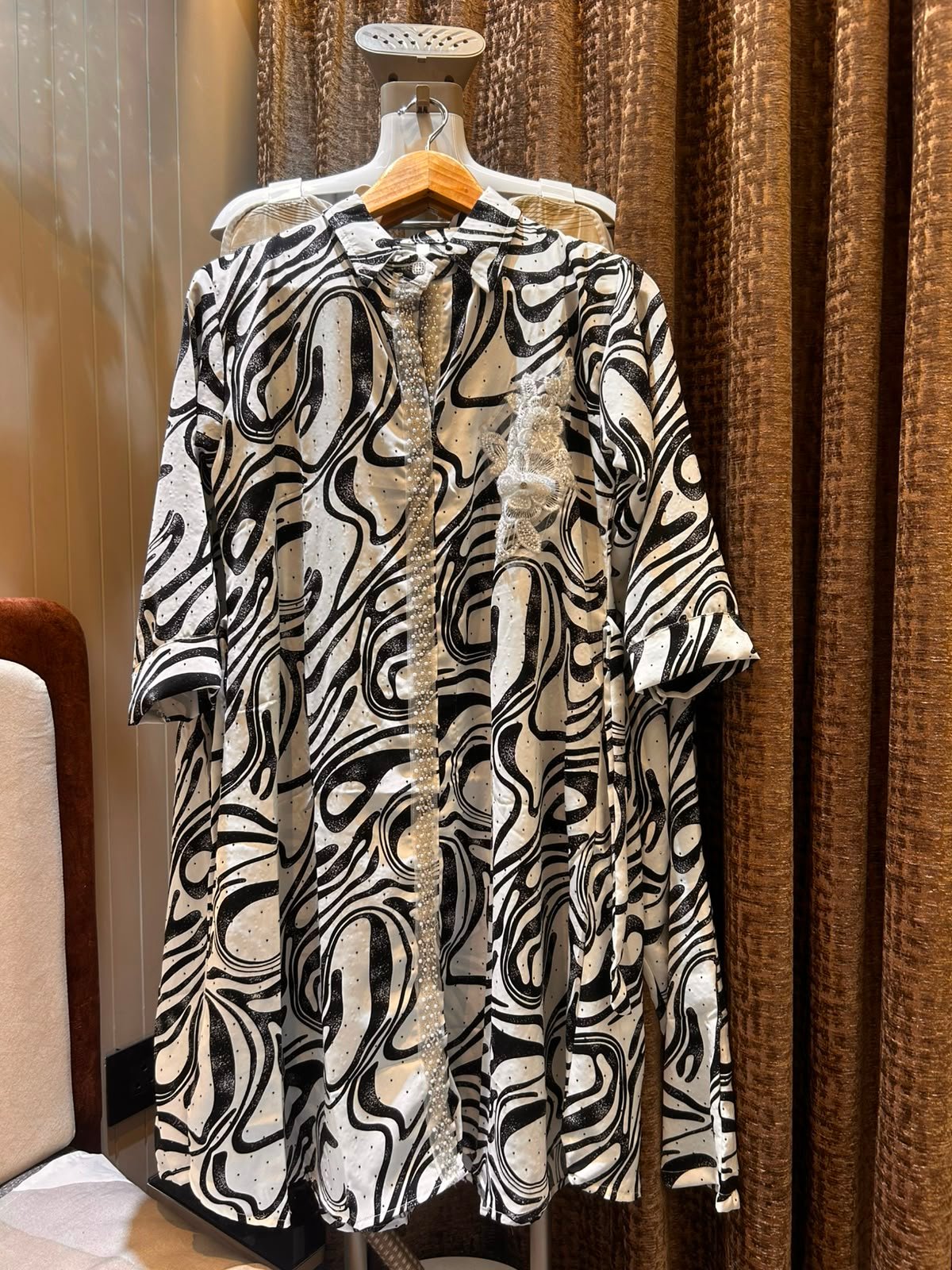 EXQUISITE IMPORTED BEAUTIFUL LONG PRINTED CO-ORDS - Image 3