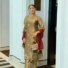 UPCOMING NEW EID SPACIAL READY TO WEAR COLLECTION 3 PIECE FANCY KURTI WITH BEAUTIFUL BOTTOM AND DUPATTA